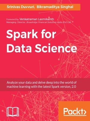 cover image of Spark for Data Science